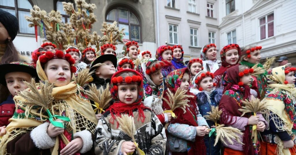 Колядки для дітей 5 - 6 років