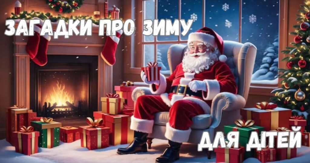 Загадки про зиму для дітей