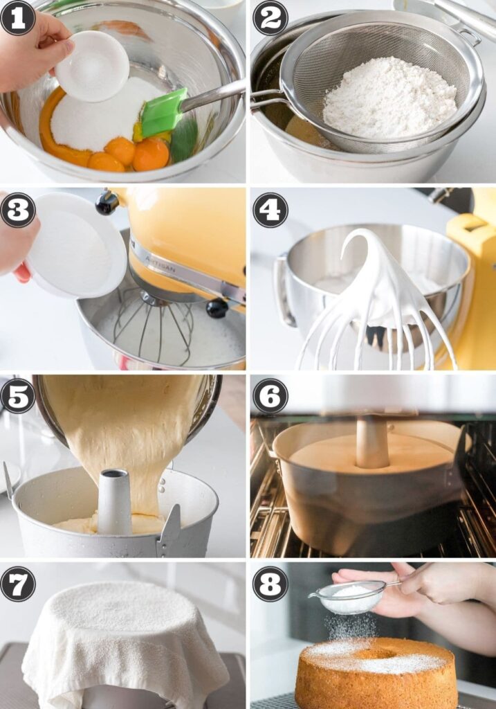 Покроковий рецепт бісквітного тіста